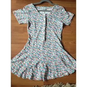 Vintage 90s Floral Romper
